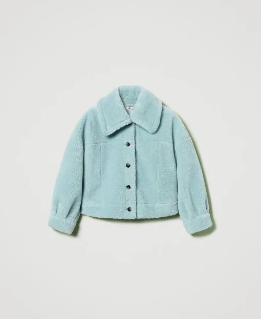 Blouson Réversible Avec Fausse Fourrure