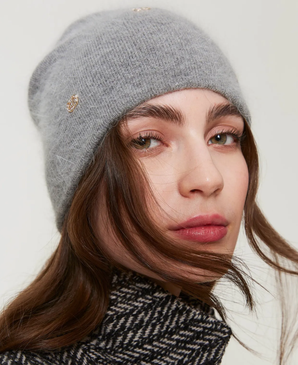 Bonnet En Maille Avec Oval T