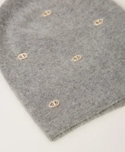 Bonnet En Maille Avec Oval T