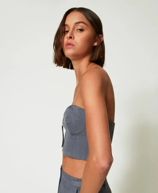 Bustier MYFO Avec Broderie