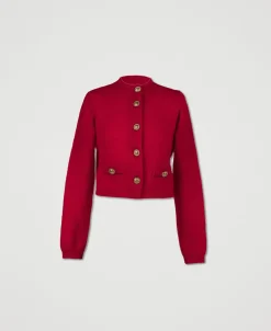 Cardigan «Anne» En Mohair Mélangé