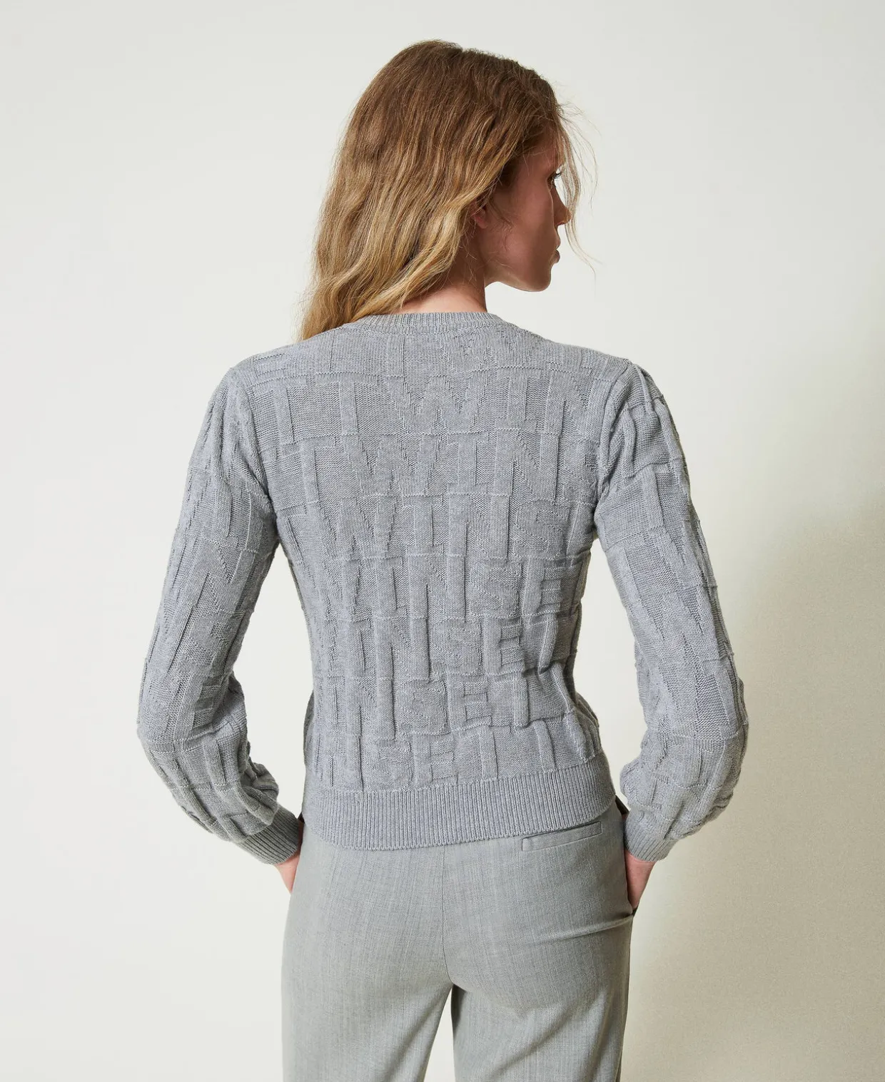 Cardigan En Coton Et Cachemire Avec Logo