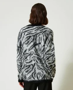 Cardigan MYFO Jacquard Animalier