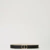 Ceinture Réversible Avec Boucle Oval T