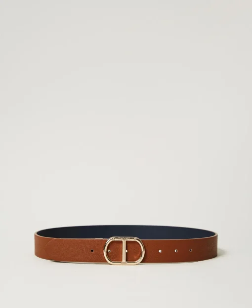 Ceinture Réversible Avec Boucle Oval T