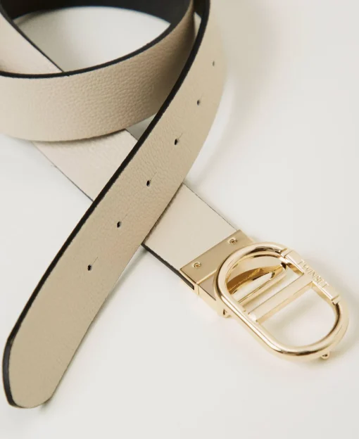 Ceinture Réversible Avec Boucle Oval T