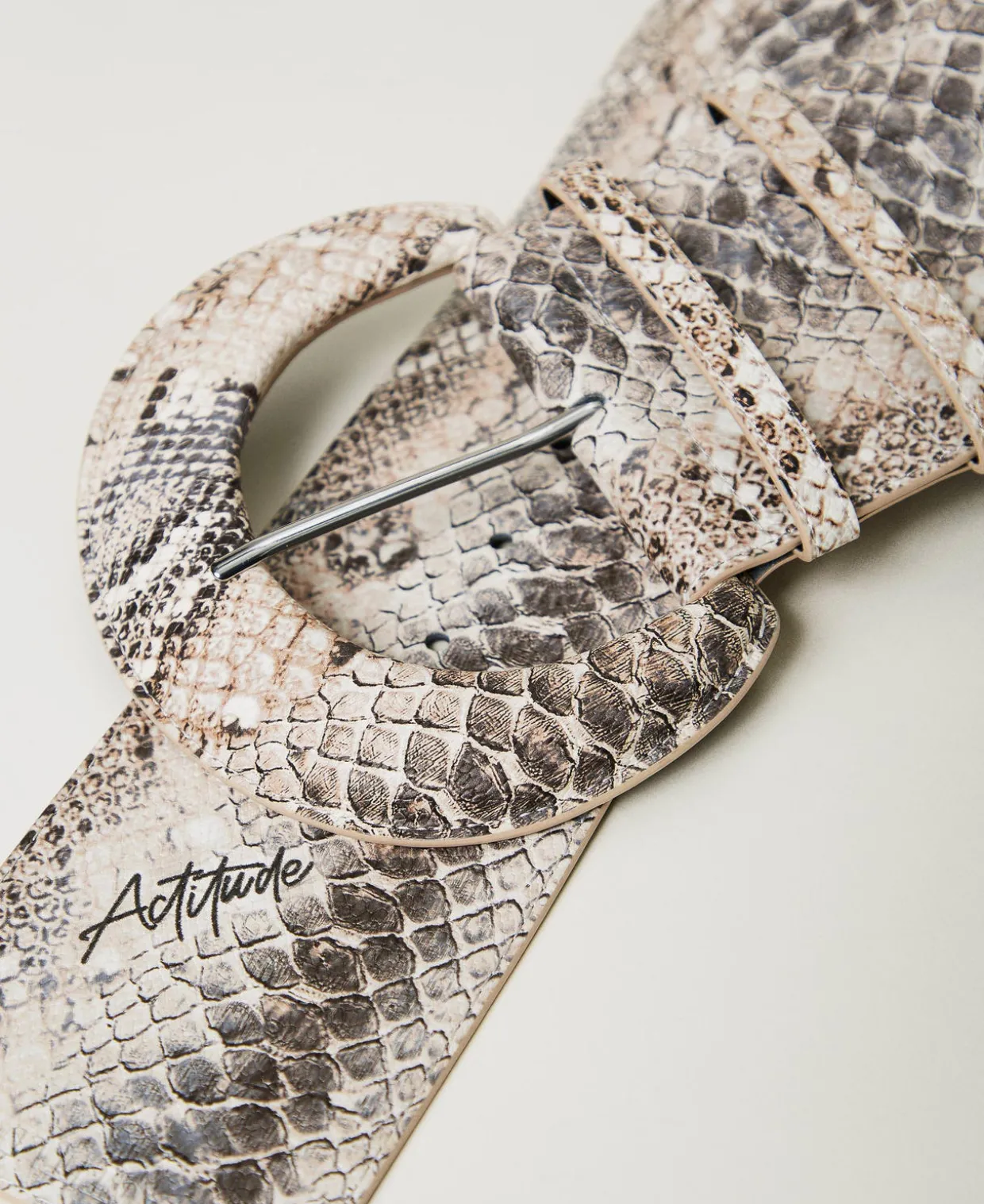 Ceinture Taille Haute Avec Imprimé Serpent