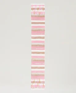 Écharpe Jacquard Avec Plumes