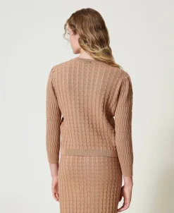 Pull Avec Mélange De Points