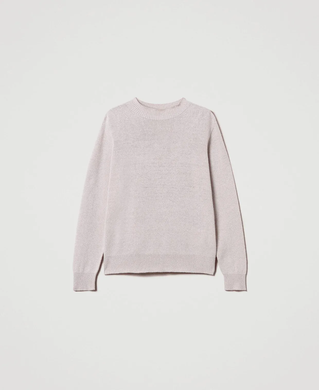 Pull En Mélange De Laine Et Lurex