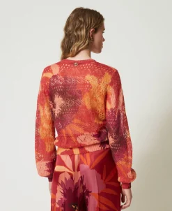 Pull En Mélange De Laine Et Mohair