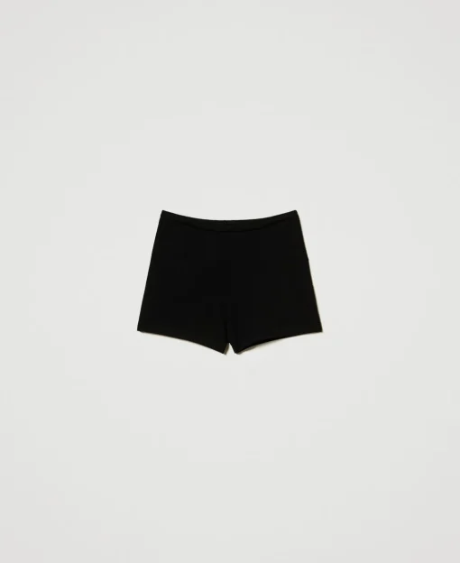 Short Ajusté En Maille