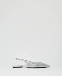 Ballerines Slingbacks Avec Strass