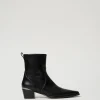 Bottines Avec Insertion Lamée