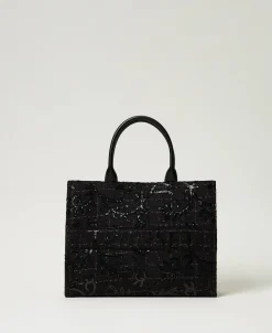 Cabas «Victoria» Avec Broderie Et Logo