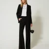 Pantalon En Drap Avec Sequins