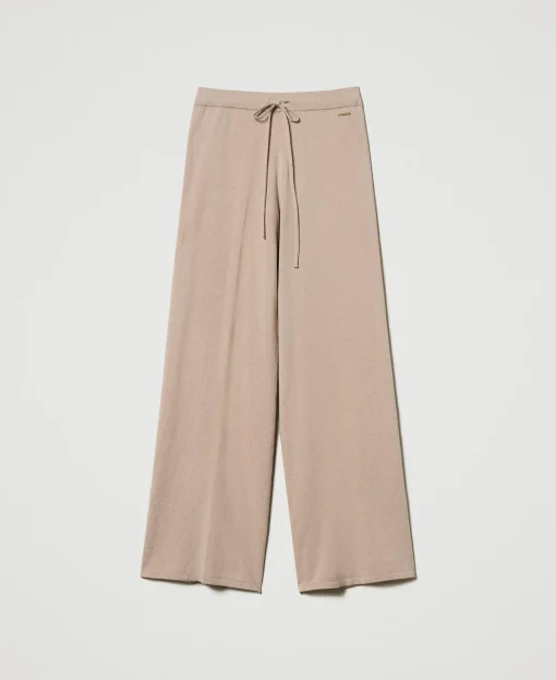 Pantalon Palazzo En Maille