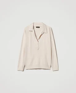 Pull Avec Col En Satin