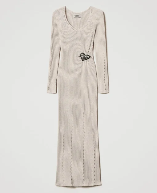 Robe Longue En Fil Treeblend Avec Broche