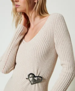 Robe Longue En Fil Treeblend Avec Broche