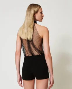 Short Ajusté En Maille