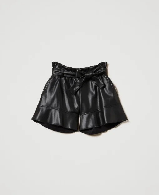 Short évasé Avec Clous