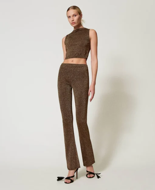 Top En Maille Avec Lurex