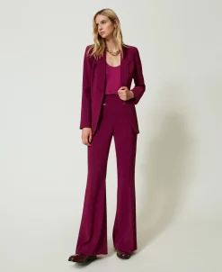 Top En Satin Martelé
